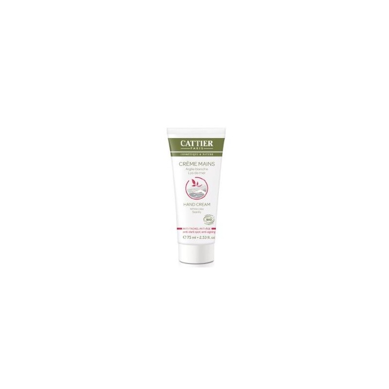CATTIER CREMA DE MANOS antimanchas-antiedad 75ml. CATTIER CREMA DE MANOS antimanchas-antiedad 75ml.