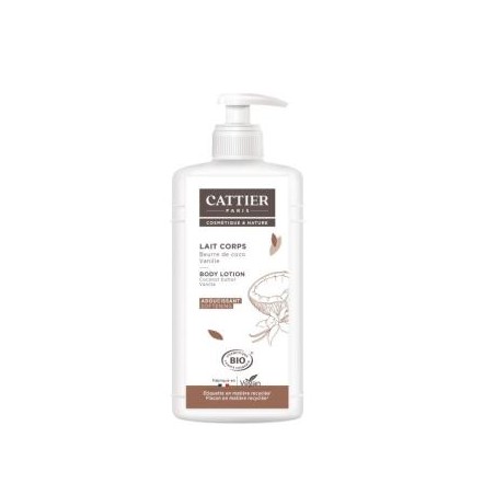 CATTIER LECHE HIDRATANTE suavizante (coco-vainilla) 500ml.