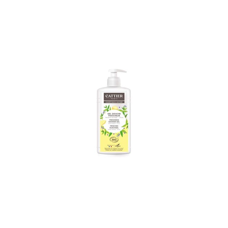 CATTIER GEL DE DUCHA REFRESCANTE verbena-citrus 887ml.