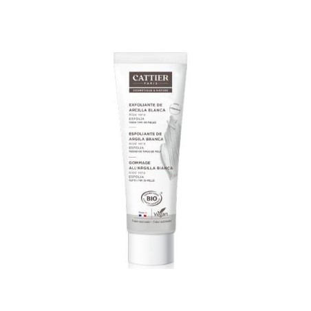 CATTIER EXFOLIANTE DE ARCILLA BLANCA 100ml.