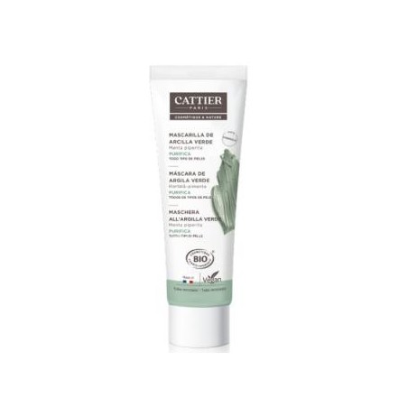 CATTIER MASCARILLA DE ARCILLA VERDE piel grasa 100ml.