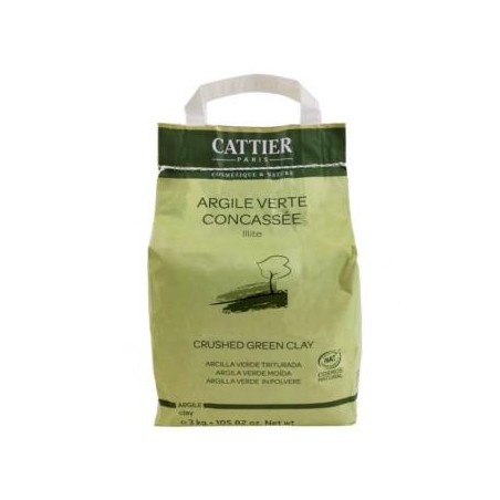 CATTIER ARCILLA VERDE triturada 3kg.