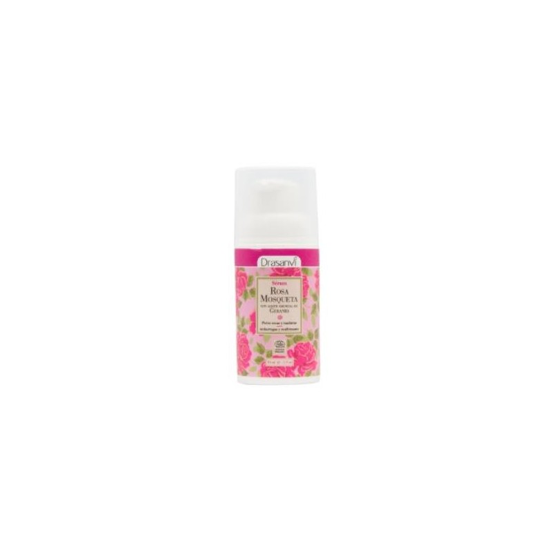 DRASANVI SERUM FACIAL rosa mosqueta 30ml. ECOCERT DRASANVI SERUM FACIAL rosa mosqueta 30ml. ECOCERT