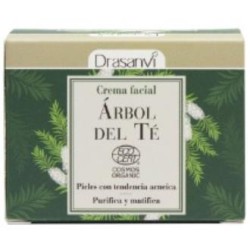 DRASANVI CREMA FACIAL arbol del te 50ml. ECOCERT BIO
