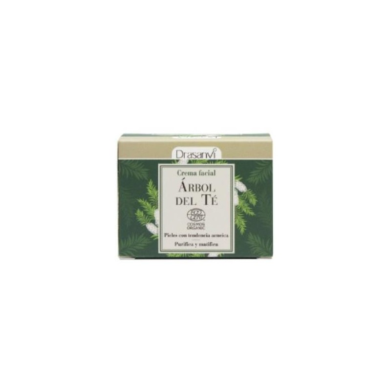 DRASANVI CREMA FACIAL arbol del te 50ml. ECOCERT BIO DRASANVI CREMA FACIAL arbol del te 50ml. ECOCERT BIO