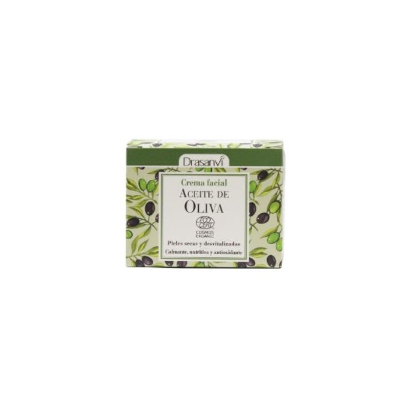 DRASANVI CREMA FACIAL aceite de oliva 50ml. ECOCERT BIO DRASANVI CREMA FACIAL aceite de oliva 50ml. ECOCERT BIO