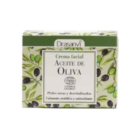 DRASANVI CREMA FACIAL aceite de oliva 50ml. ECOCERT BIO