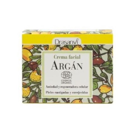 DRASANVI CREMA FACIAL argan 50ml. ECOCERT BIO