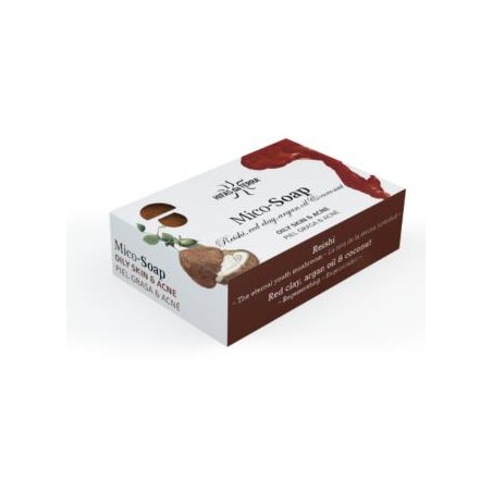 HIFAS DA TERRA - HDT MICO-SOAP reishi-arcilla roja-argan-coco 150gr.
