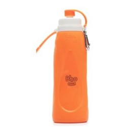 IRISANA BOTELLA SILICONA PLEGABLE naranja 500m BBO17.500.N
