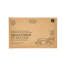 IRISANA ENVOLTORIOS REUTILIZABLES DE SILICONA 4uds. IR114