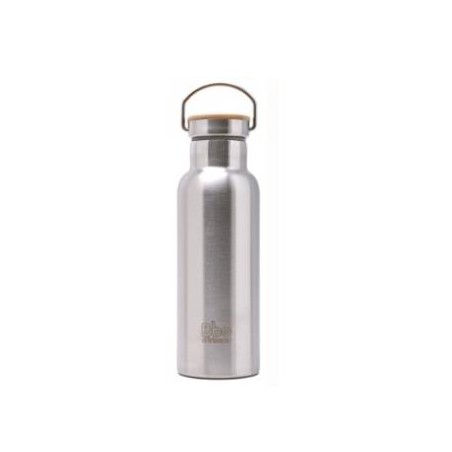 IRISANA TERMO ACERO INOX con tapon bambu 500ml. BBO14.AC
