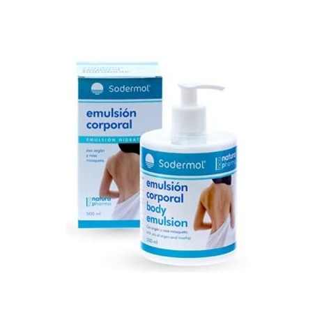 TRICONATURA SODERMOL EMULSION HIDRAT rosa mosqueta-argan 500ml