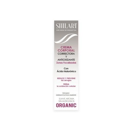 SHILART crema corp. correctora y antiox 200ml