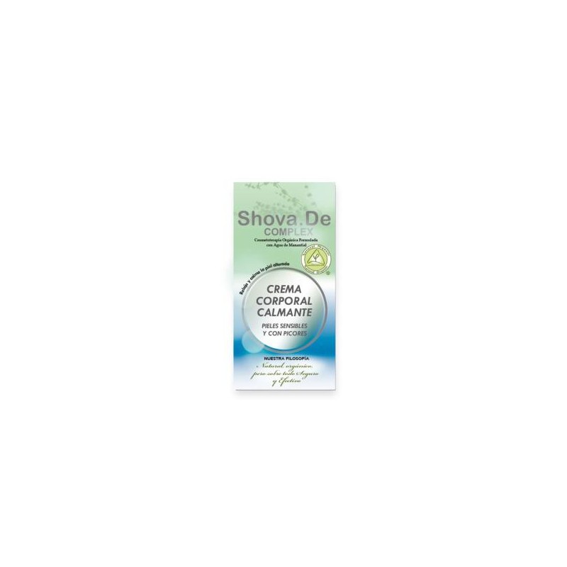 SHOVADE CREMA CORPORAL calmante para pieles sensibles 250m SHOVADE CREMA CORPORAL calmante para pieles sensibles 250m