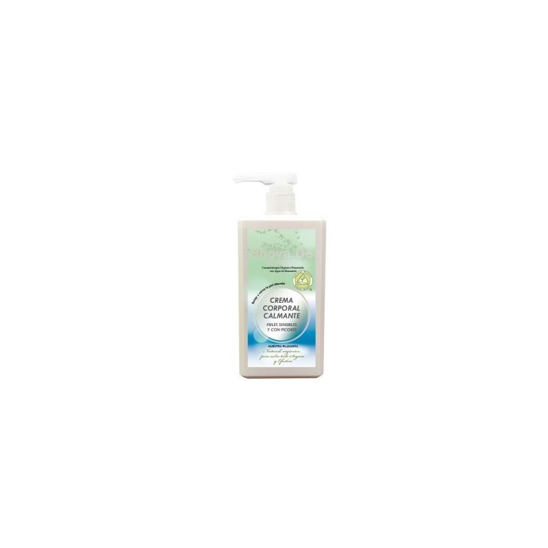 SHOVADE CREMA CORPORAL calmante para pieles sensibles 1l. SHOVADE CREMA CORPORAL calmante para pieles sensibles 1l.