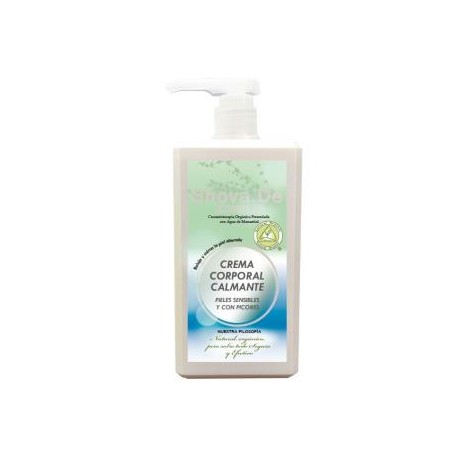 SHOVADE CREMA CORPORAL calmante para pieles sensibles 1l.