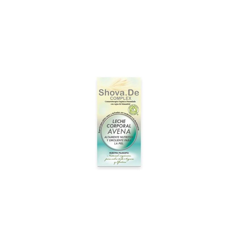 SHOVADE LECHE CORPORAL de avena 250ml. SHOVADE LECHE CORPORAL de avena 250ml.