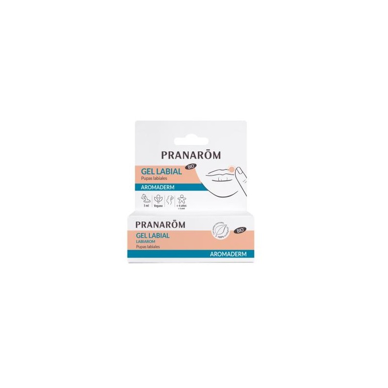 PRANAROM AROMADERM LABIAROM gel labial 5ml. PRANAROM AROMADERM LABIAROM gel labial 5ml.