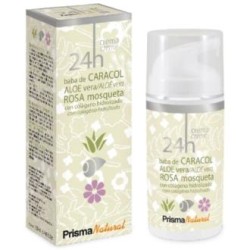 PRISMA NATURAL CREMA BABA DE CARACOL+aloe+rosa m. 100ml FPS15