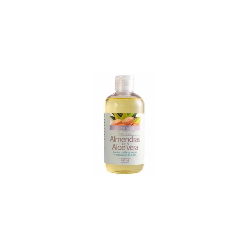 ACEITE ALMENDRAS CON ALOE VERA 250ml. ACEITE ALMENDRAS CON ALOE VERA 250ml.