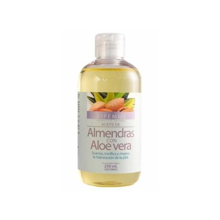 ACEITE ALMENDRAS CON ALOE VERA 250ml.