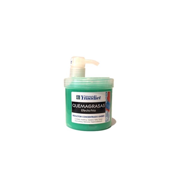 GEL QUEMAGRASAS efecto frio 500ml.
