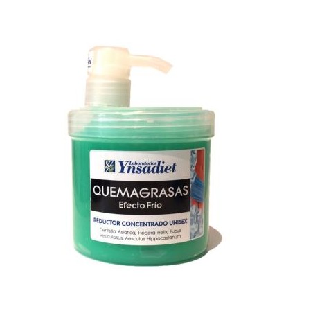 GEL QUEMAGRASAS efecto frio 500ml.