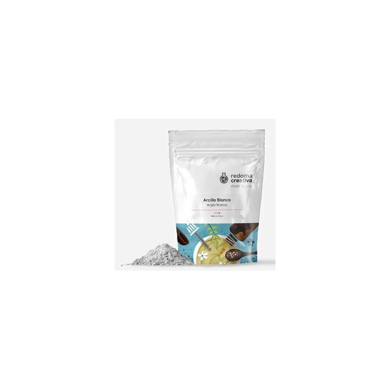 ARCILLA BLANCA KAOLIN 500gr. ARCILLA BLANCA KAOLIN 500gr.