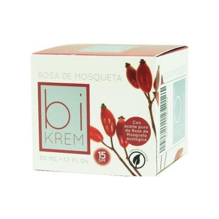 BIKREM ROSA MOSQUETA ECOACTIVE FPS 15 50ml.