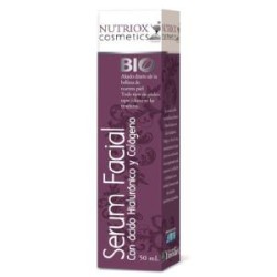 NUTRIOX SERUM FCIAL con Ac. hialuronico y colageno 50ml.