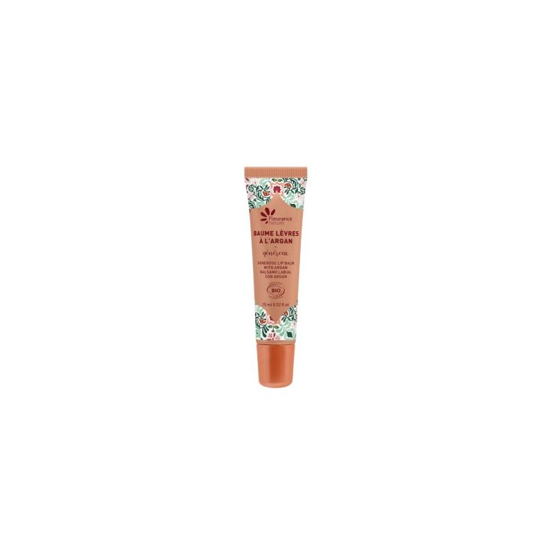 FLEURANCE NATURE BALSAMO LABIAL GENEROSO argan 15ml. BIO FLEURANCE NATURE BALSAMO LABIAL GENEROSO argan 15ml. BIO