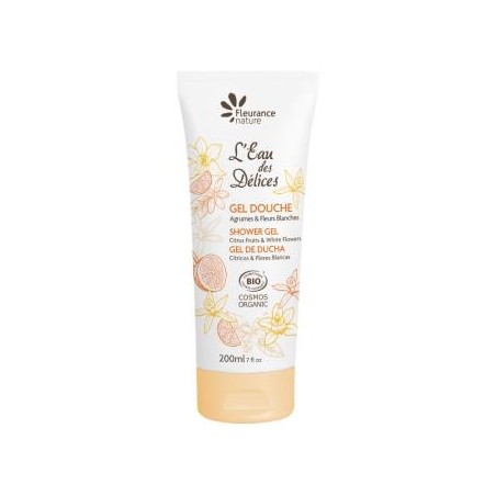 FLEURANCE NATURE GEL DE DUCHA citricos-flores blancas 200ml.