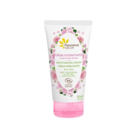 FLEURANCE NATURE CREMA HIDRATANTE con rosa 50ml.