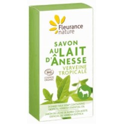FLEURANCE NATURE JABON LECHE DE BURRA con AE verbena exotica 100gr.