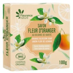 FLEURANCE NATURE JABON PERFUMADO FLOR DE NARANJO pastilla 100gr.