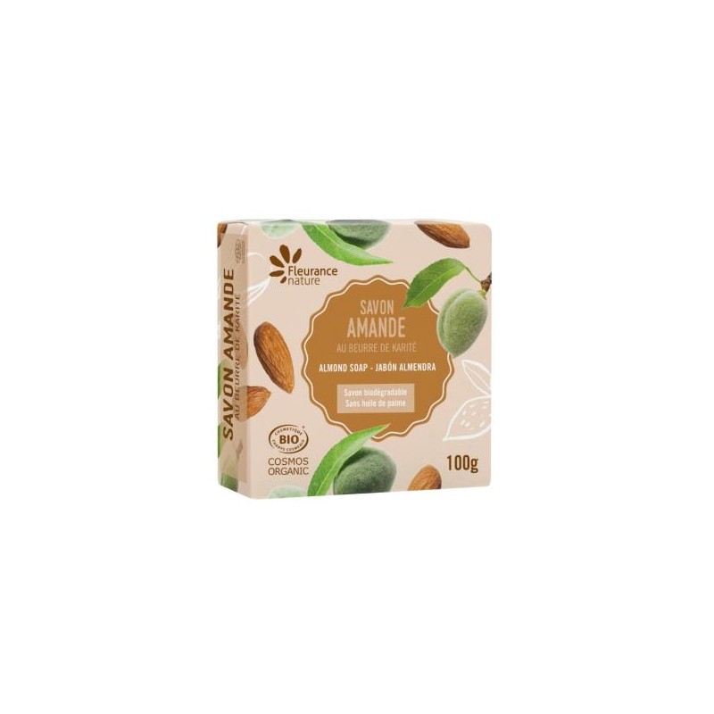 FLEURANCE NATURE JABON PERFUMADO ALMENDRA pastilla 100gr.