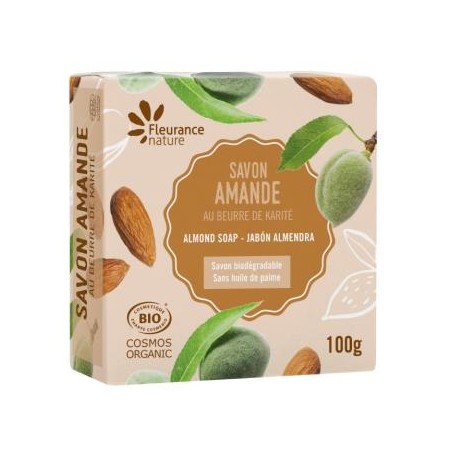FLEURANCE NATURE JABON PERFUMADO ALMENDRA pastilla 100gr.