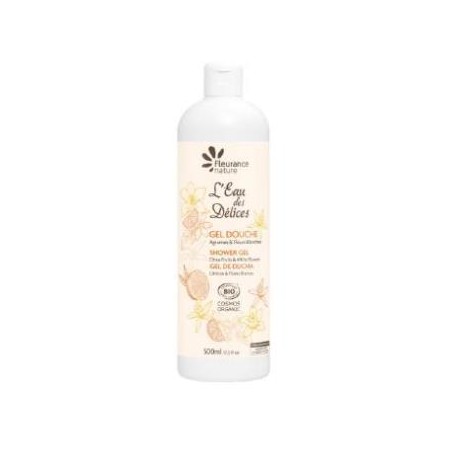 FLEURANCE NATURE GEL DE DUCHA citricos y flores blancas 500ml.
