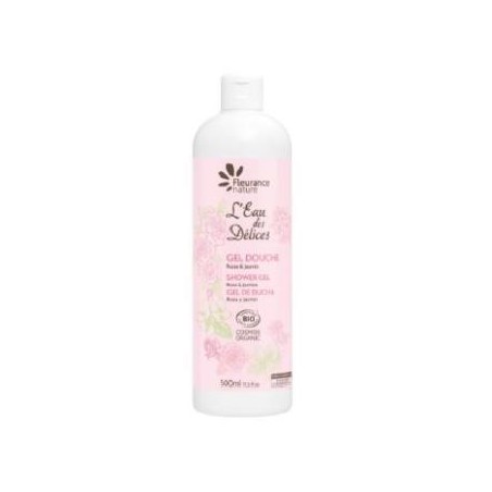 FLEURANCE NATURE GEL DE DUCHA eau delices rosa y jazmin 500ml.