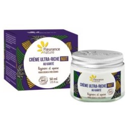 FLEURANCE NATURE CREMA DE NOCHE ULTRA RICA con karite 50ml. BIO