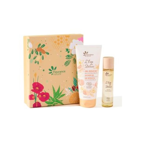 FLEURANCE NATURE COFRE CITRICO Y FLORES BLANCAS perfume+gel ducha