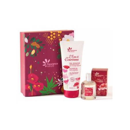 FLEURANCE NATURE COFRE EAU DE COURSIANA perfume+gel ducha
