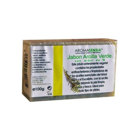 AROMASENSIA JABON DE ARCILLA 100gr.