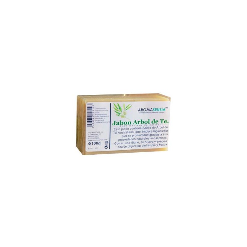 AROMASENSIA JABON ARBOL DEL TE 100gr. AROMASENSIA JABON ARBOL DEL TE 100gr.