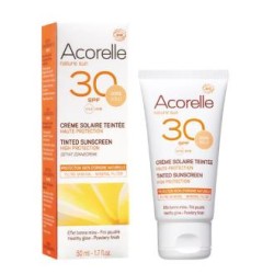 CREMA FACIAL color gold SPF30 50ml.**