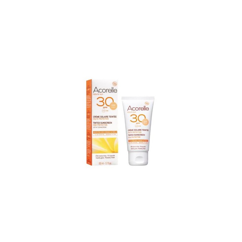 CREMA FACIAL color gold SPF30 50ml.**