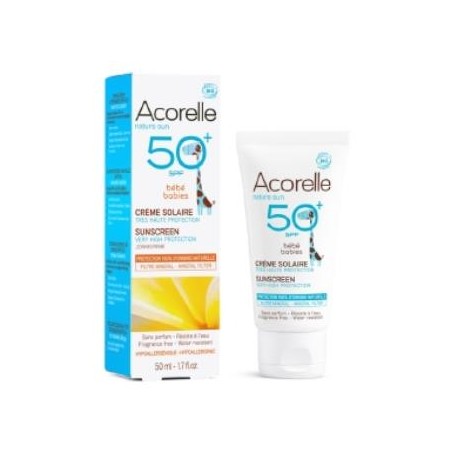 CREMA SOLAR bebe SPF50+ 50ml. BIO