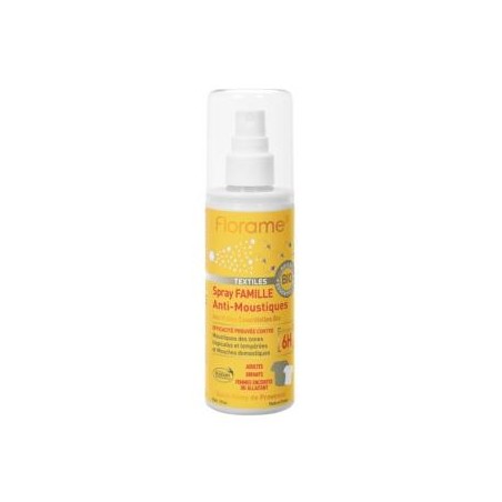 FLORAME SPRAY ANTIMOSQUITOS Y MOSCAS para tejidos 90ml.