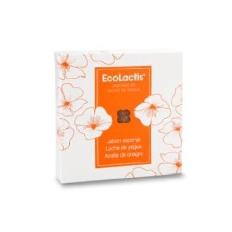 ECOLACTIS JABON ESPONJA 10% leche de yegua y onagra 100gr.